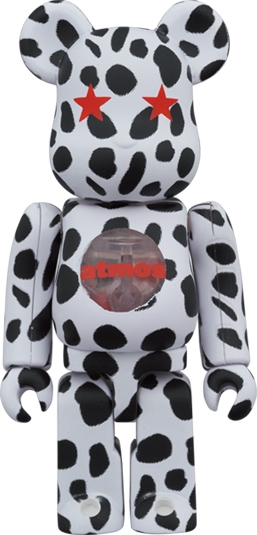 Rare Luxury Shopping Destination Bearbrick x atmos Dalmatian