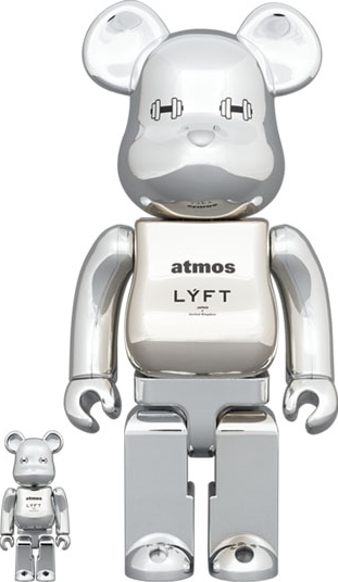Rare Luxury Shopping Destination Bearbrick x atmos x LYFT