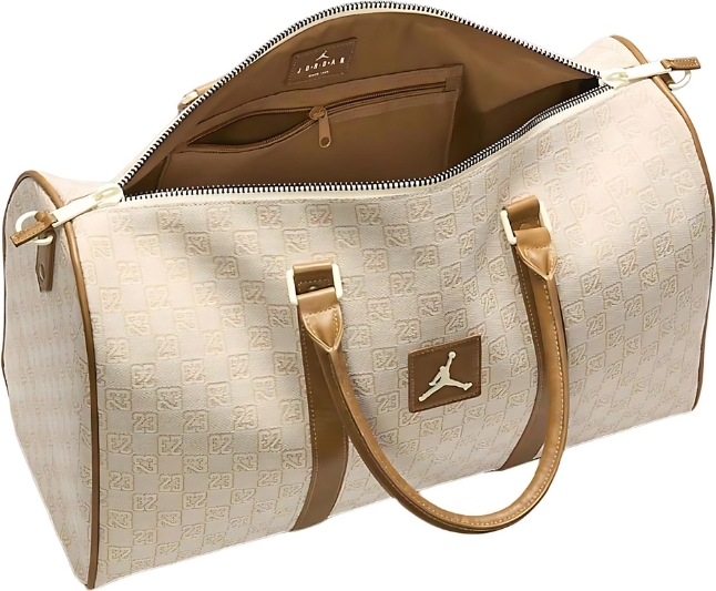 バッグ JORDAN MONOGRAM DUFFLE BAG COCONUT MILK Handbag Jordan Monogram Duffle Bag Coconut Milk MA0759-W3Z