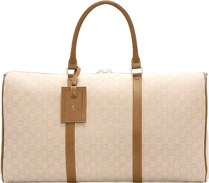 バッグ JORDAN MONOGRAM DUFFLE BAG COCONUT MILK Duffle bag Jordan Monogram Duffle Bag Coconut Milk | Queens